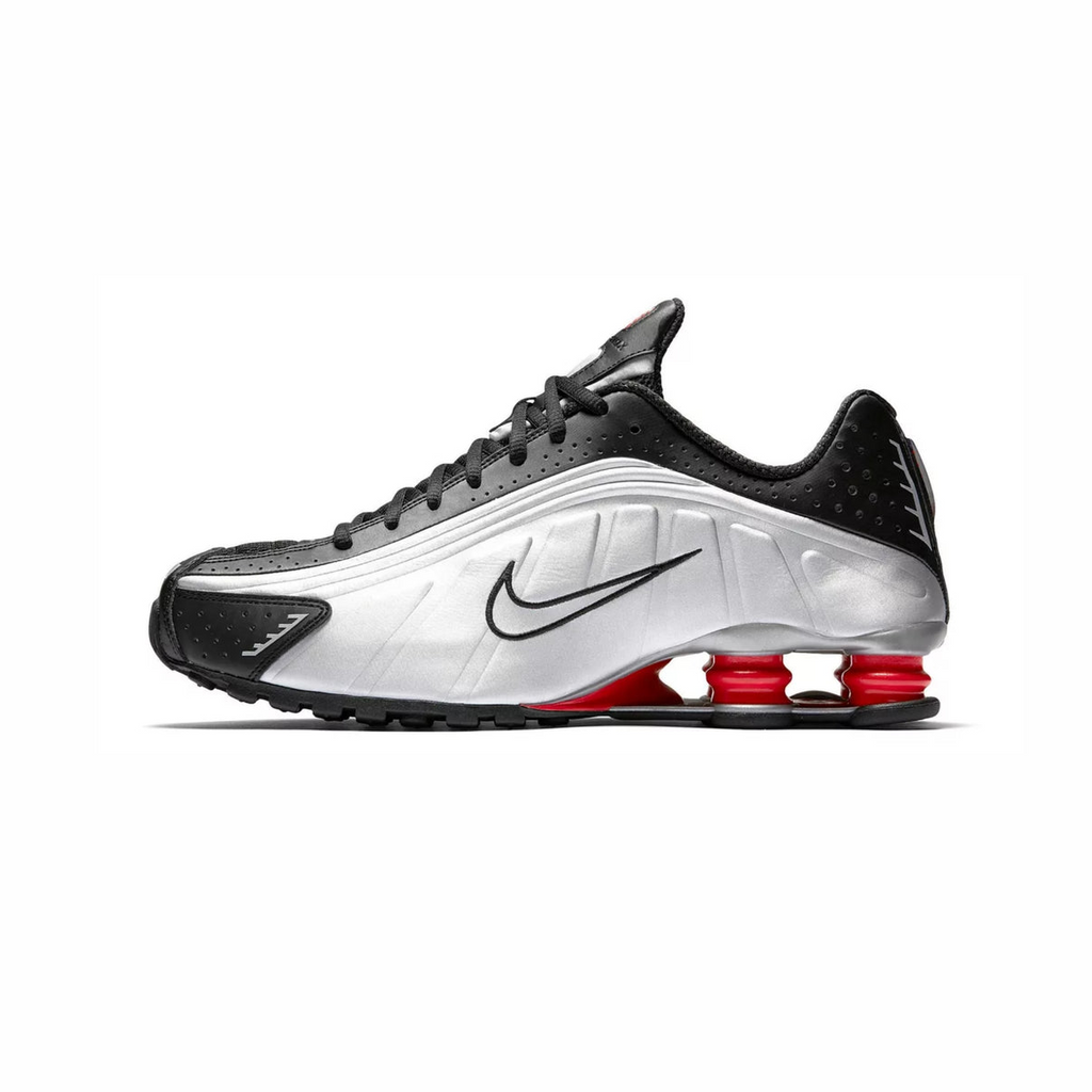 Nike Shox R4 Silver Red