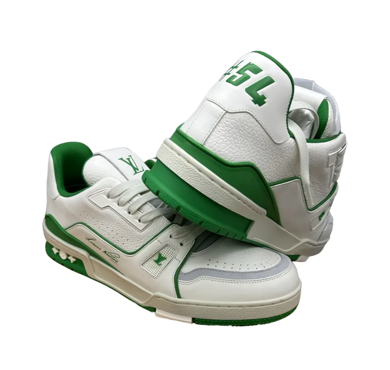 Louis Vuitton LV Trainer leather low trainers